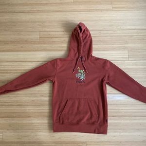 Vans sweatshirt rust color- Small